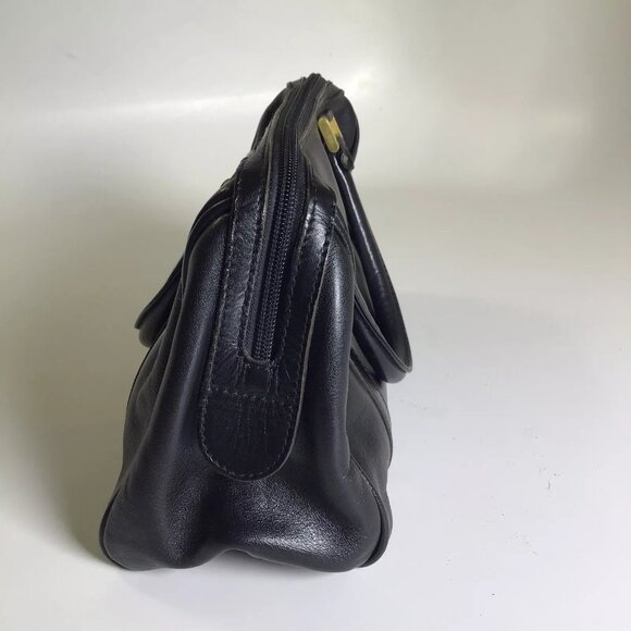 Goldphiel Boston Bag Euc, Black Leather - Picture 6 of 13